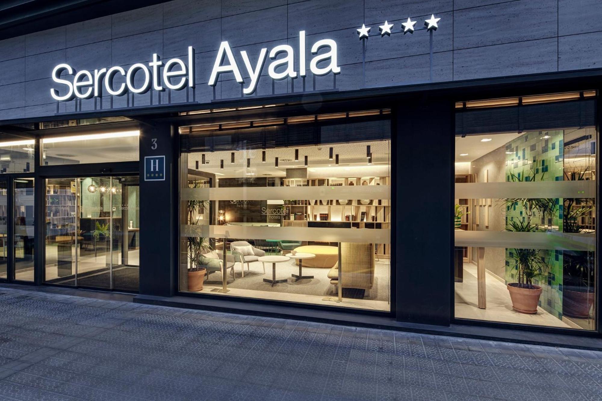 Sercotel Ayala Bilbao Bagian luar foto